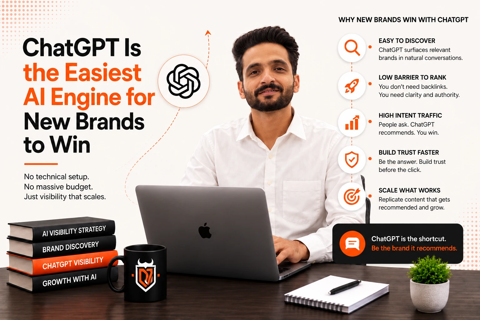 ChatGPT Is the Easiest AI Engine for New Brands to Win
